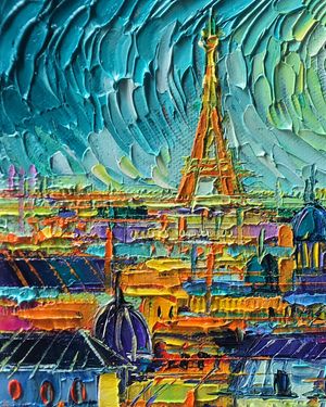 Image post by @monaedulescoart on Instagram