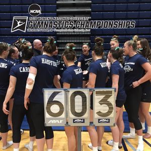 Image post by @unhgymnastics on Instagram