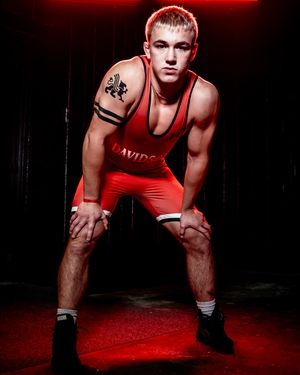 Image post by @davidsonwrestling on Instagram