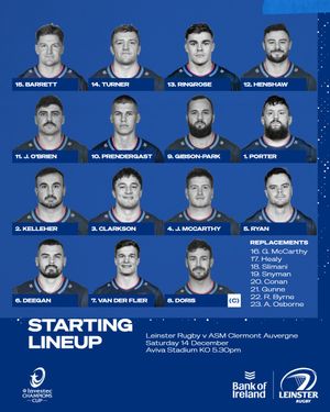 Image post by @leinsterrugby on Instagram