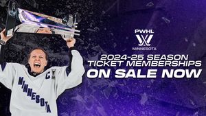 Image post by @PWHL_Minnesota on Twitter/X