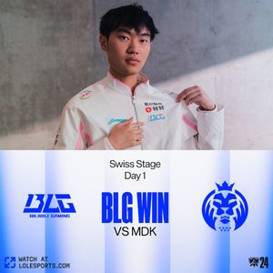 Image post by @lolesports on Twitter/X