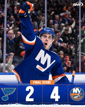 Image post by @SNY_Islanders on Twitter/X