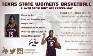 Image post by @txstatewbb on Instagram