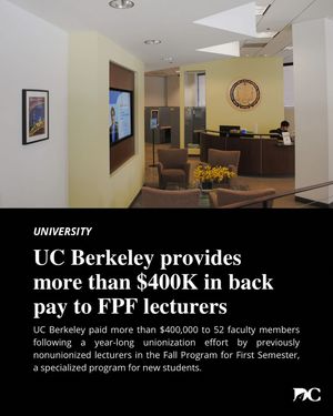 Image post by @dailycal on Instagram