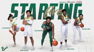Image post by @USFMBB on Twitter/X