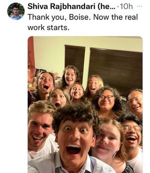Image post by @babevote on Instagram
