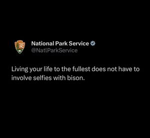 Image post by @nationalparkservice on Instagram