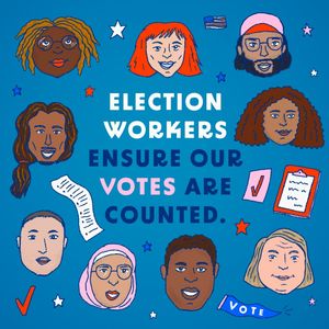 Image post by @rockthevote on Instagram