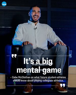 Image post by @NCAA on Twitter/X
