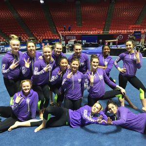 Image post by @uwgymnastics on Instagram