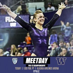 Image post by @uwgymnastics on Instagram