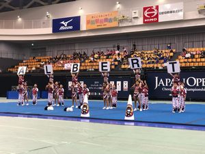 Image post by @cheer_japan on Instagram