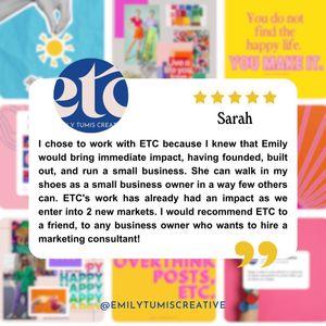 Image post by @emilytumiscreative on Instagram