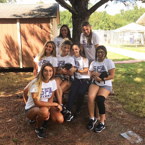 Image post by @sfa_tennis on Instagram