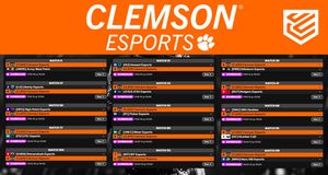 Image post by @ClemsonEsports on Twitter/X