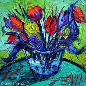 Image post by @monaedulescoart on Instagram