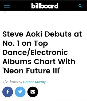 Image post by @steveaoki on Instagram