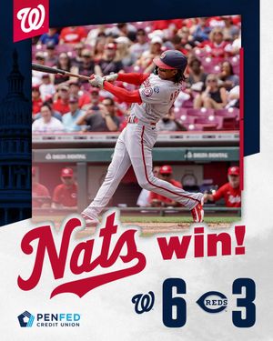 Image post by @Nationals on Twitter/X