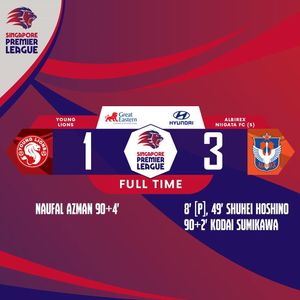Image post by @sgpremierleague on Instagram