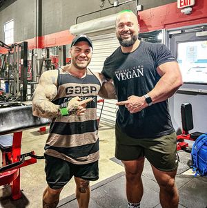 Image post by @thebodybuildingvegan on Instagram