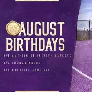 Image post by @uwtrack on Instagram