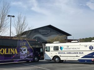 Image post by @ECUHealthMedicalCenter on Facebook