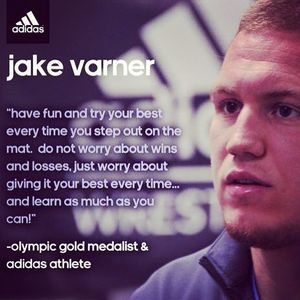 Image post by @adidaswrestling on Instagram
