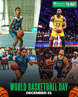 Image post by @nbaindia on Instagram