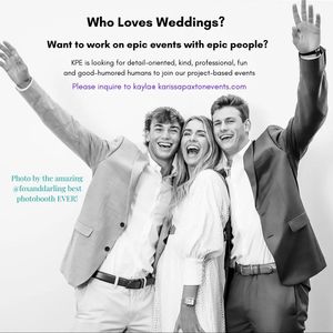 Image post by @karissapaxtonevents on Instagram