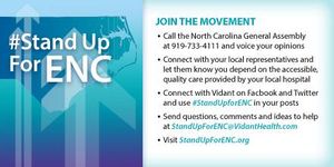 Image post by @ECUHealthMedicalCenter on Facebook