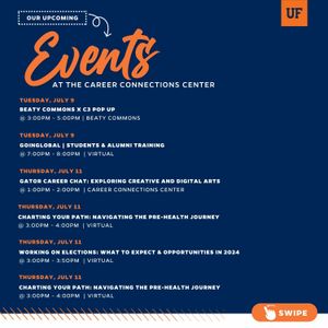Image post by @ufcareercenter on Instagram