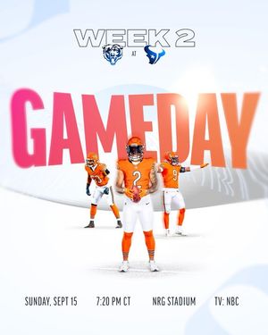 Image post by @chicagobears on Instagram