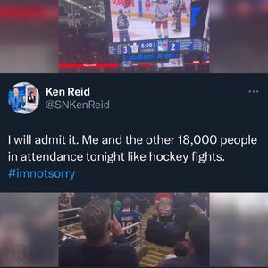 Image post by @hockeyfights on Instagram