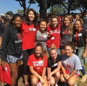 Image post by @rutgerstennis on Instagram