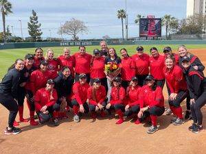 Image post by @sdsu_softball on Instagram