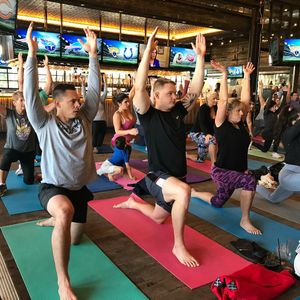 Image post by @yogapartylive on Instagram