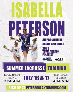Image post by @petersonlaxtraining17 on Instagram