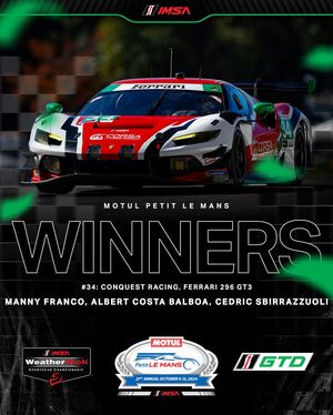 Image post by @imsa_racing on Instagram