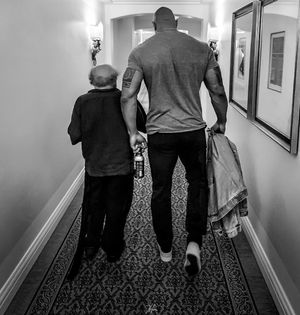 Image post by @therock on Instagram
