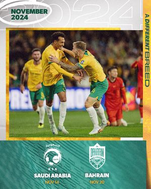 Image post by @socceroos on Instagram