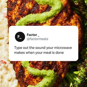 Image post by @factormeals on Instagram