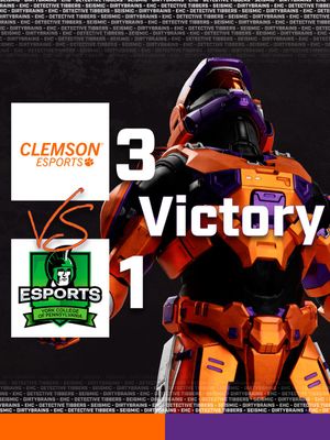 Image post by @ClemsonEsports on Twitter/X