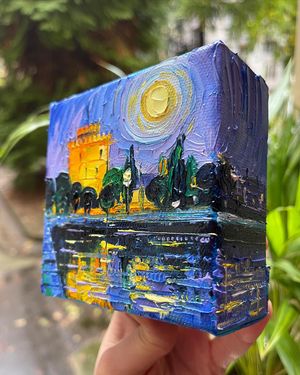 Image post by @monaedulescoart on Instagram
