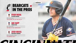 Image post by @GoBearcatsBASE on Twitter/X
