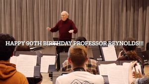Video post by @umichbands on Facebook