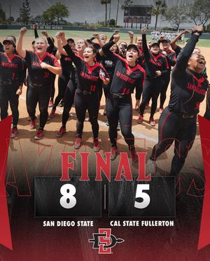 Image post by @sdsu_softball on Instagram