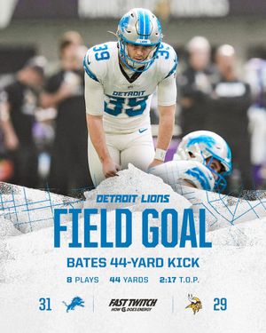 Image post by @Lions on Twitter/X