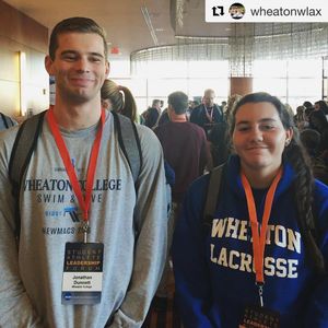 Image post by @wheatonlyons on Instagram