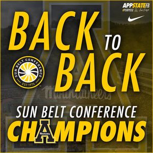 Image post by @appstate_fb on Instagram